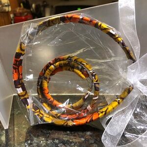 Handsome Colorful Patterned Jewelry set